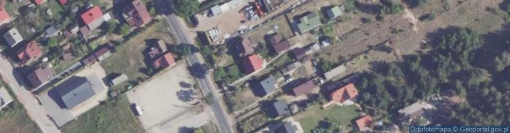 Zdjęcie satelitarne Auto Komis