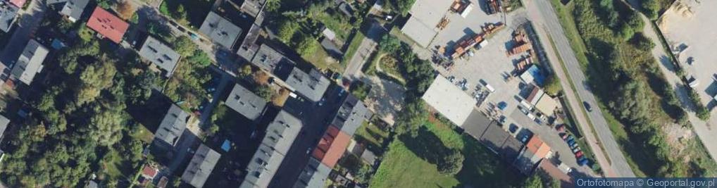 Zdjęcie satelitarne Auto Lak Semik Dariusz Konefał Mariusz