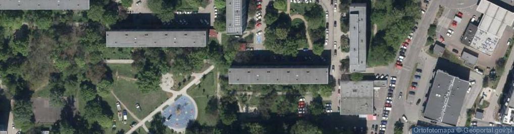 Zdjęcie satelitarne Auto Land M Kwater M Wołoszyński
