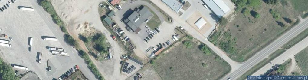 Zdjęcie satelitarne Auto Moto Centrum Haraburda i Półtorak