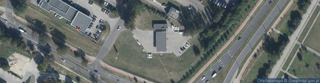 Zdjęcie satelitarne Auto Pol Serwis P Tokarski z Zdeb D Pawęzka
