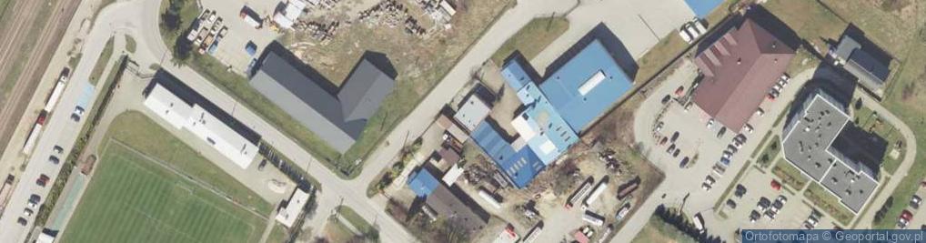 Zdjęcie satelitarne Auto Test E Kontroli Pojazdów Przemysław Purcha Tomasz Purcha Grzegorz Kręt