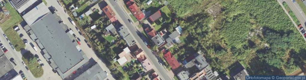 Zdjęcie satelitarne Auto Tłumiki A z Lukrecja Krocz