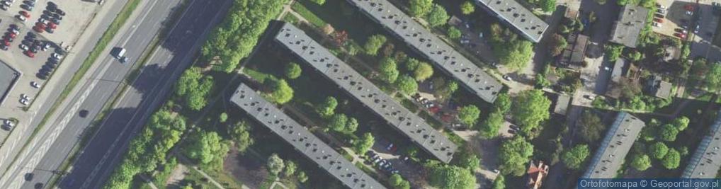 Zdjęcie satelitarne Auto Zibi