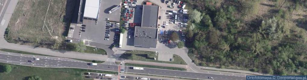 Zdjęcie satelitarne Autodelta Nieruchomości