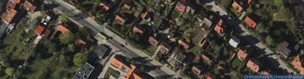 Zdjęcie satelitarne Autodrom Ośrodek Szkolenia Kierowców