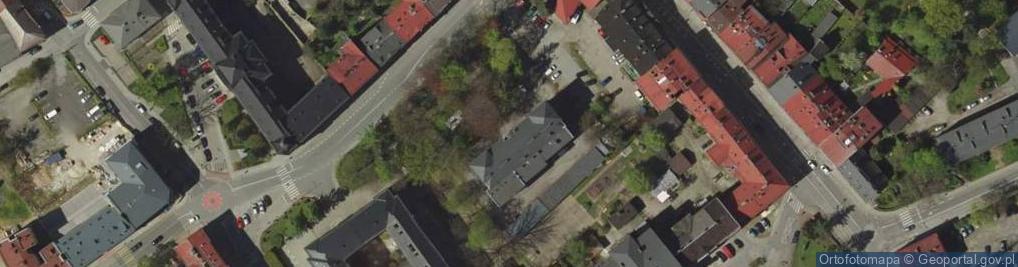 Zdjęcie satelitarne Automobilklub Cieszyński