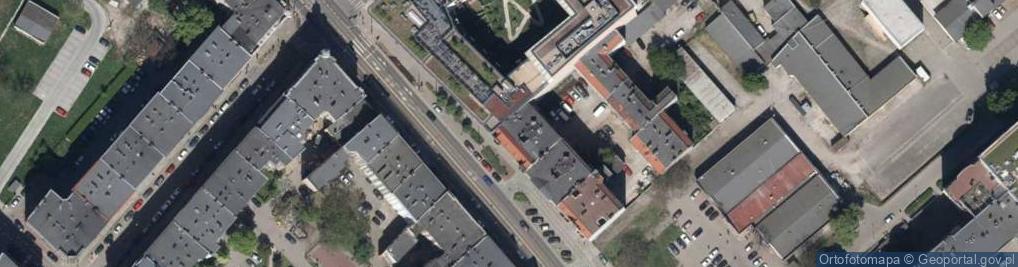 Zdjęcie satelitarne Automyjnia Glanc Kucza Dariusz Maj Jarosław