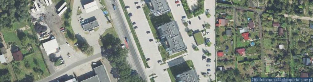 Zdjęcie satelitarne Automyjnia K&A Piotr Kubiak Jarosław Szukalski