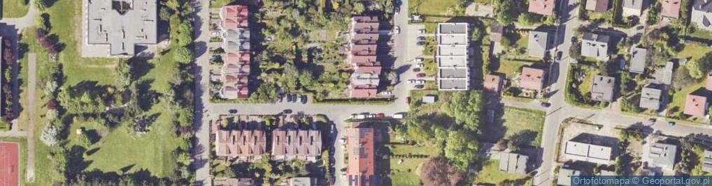 Zdjęcie satelitarne Autorska Pracownia Architektoniczna Filip Sage