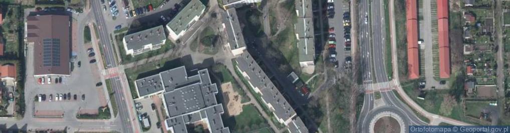 Zdjęcie satelitarne Autorska Pracownia Projektowa Proma Bud Adam Mordarski