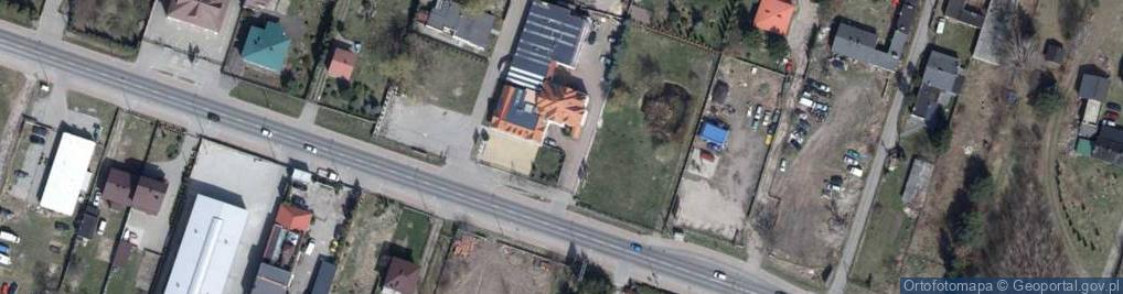 Zdjęcie satelitarne Autoryzowane Centrum Napraw Blacharsko - Lakierniczych Gościniec ALEXJan Maćkowiak