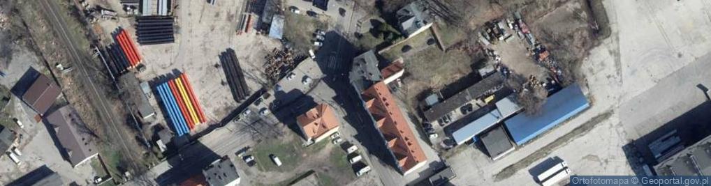 Zdjęcie satelitarne Autoryzowany punkt sprzedaży wyrobów Sokółka okna i drzwi