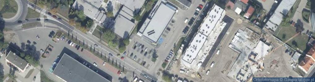 Zdjęcie satelitarne Autoryzowany Zakład Instalacji Alarmowych Mega Alarm Andrzej Zaremba Przemysław Trojniar