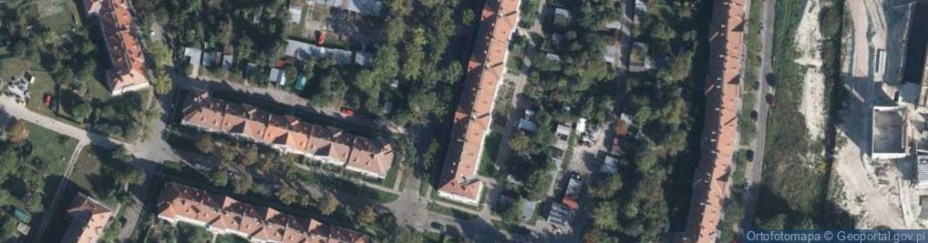 Zdjęcie satelitarne Azymut Usługi Geodezyjne i Kartograficzne Łukasz Sereda