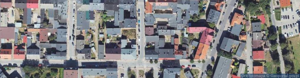 Zdjęcie satelitarne B&K OKNA s.c. Bartłomiej Kuzimski, Łukasz Grzesiak