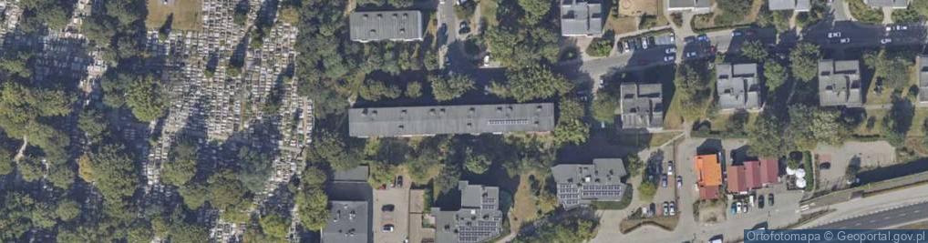 Zdjęcie satelitarne Badania i Analizy Przyrodnicze Przemysław Doboszewski