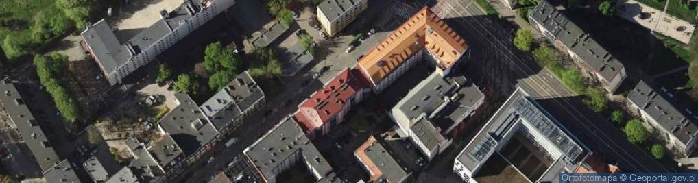 Zdjęcie satelitarne Bąk A., Wrocław