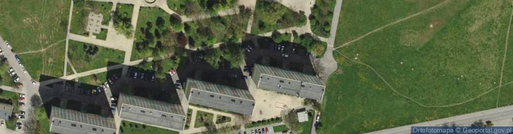 Zdjęcie satelitarne Bąk K., Wrocław