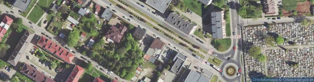 Zdjęcie satelitarne Banasik P P U H Banasik Grzegorz