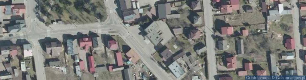 Zdjęcie satelitarne Bank Spółdzielczy w Jedwabnem