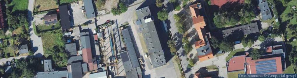 Zdjęcie satelitarne Bank Żywności w Chojnicach
