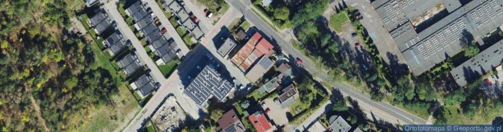 Zdjęcie satelitarne Bar Kawowy "Rafał" Rafał Noga