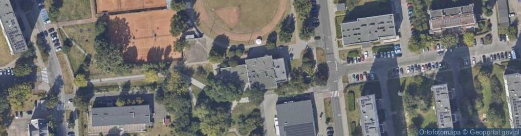 Zdjęcie satelitarne Bar Olimpia Wiśniewska Celina