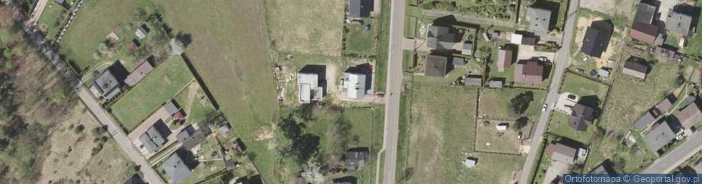 Zdjęcie satelitarne Bar Piwny pod Jabłonią