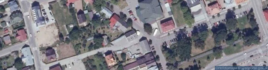 Zdjęcie satelitarne Bar pod Rybką