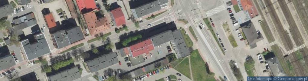 Zdjęcie satelitarne Bar Snack Wiesława Ewa Janusz Topolscy w Ełku
