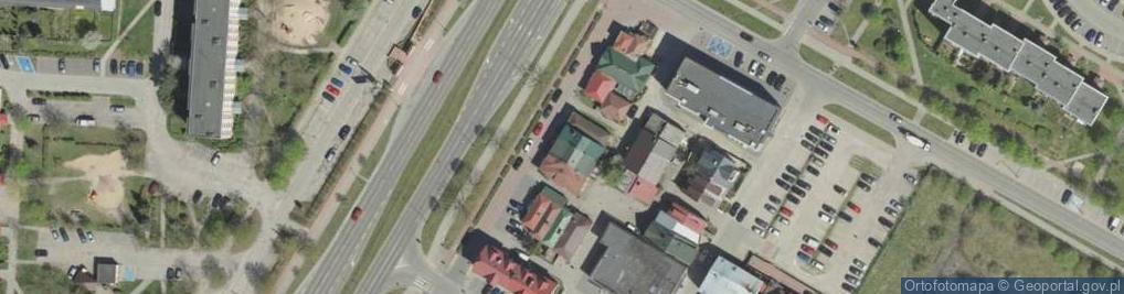 Zdjęcie satelitarne Bar U Boruty