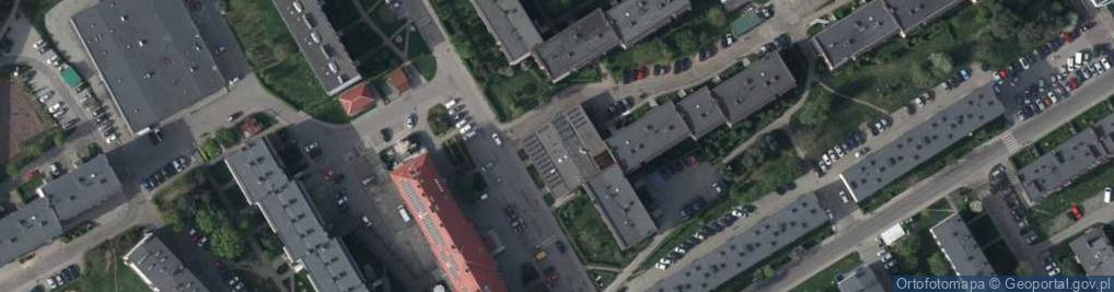 Zdjęcie satelitarne Bar Uniwersalny Drewutnia Marcin Kąkol Robert Kąkol