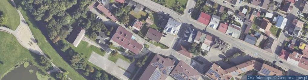 Zdjęcie satelitarne Bar Żaczek Mazur Dariusz Mazanka Dominika