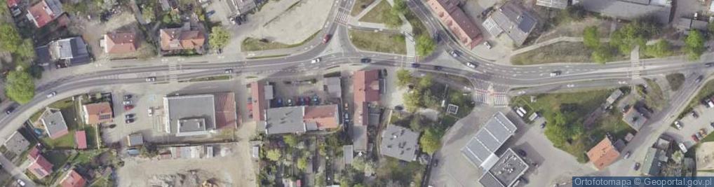 Zdjęcie satelitarne Barbara Działa Przedsiębiorstwo Handlowo - Usługowe