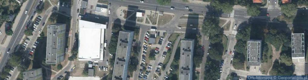 Zdjęcie satelitarne Barbara Podedworna Andrzej Podedworny