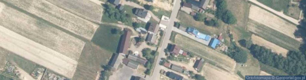 Zdjęcie satelitarne Barbara Sobieraj- Usługi Rolnicze