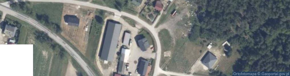 Zdjęcie satelitarne Barbara Struska Usługi Rolnicze