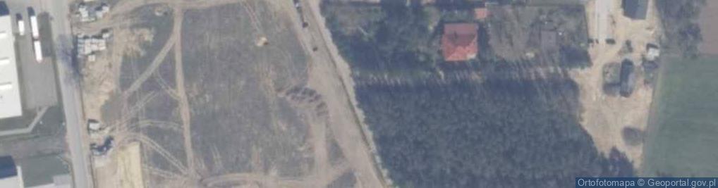 Zdjęcie satelitarne Barbara Szachnowska Fabryka Okien Baltiplast