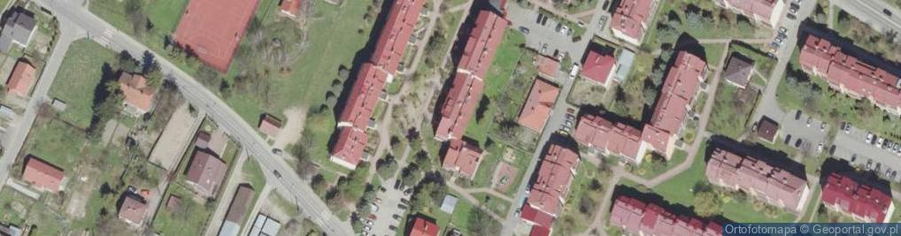 Zdjęcie satelitarne Barbara Wincenty i Jakub Janowscy Projektowanie w Budownictwie