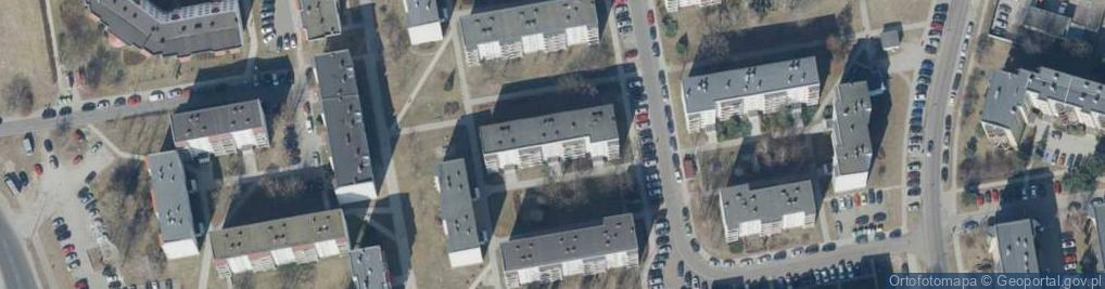 Zdjęcie satelitarne Bartek