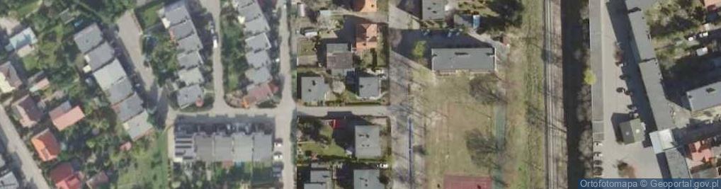 Zdjęcie satelitarne Bartłomiej Roliński Biuro Usług Geodezyjnych Geo-Map Teresa Chrzanowska Bartłomiej Roliński