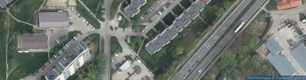 Zdjęcie satelitarne Basket Parking Myjnia Żywarska Trochimiak