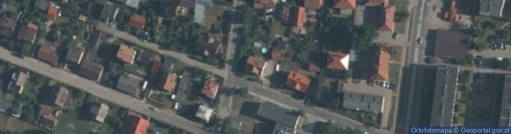 Zdjęcie satelitarne Bastion A w Piszu