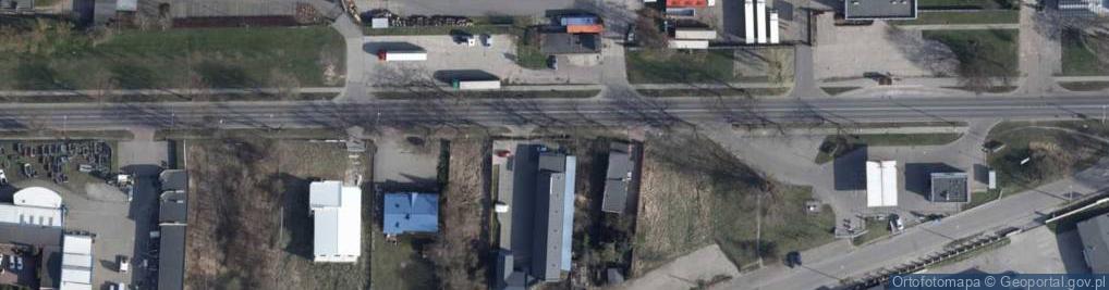 Zdjęcie satelitarne Bautex