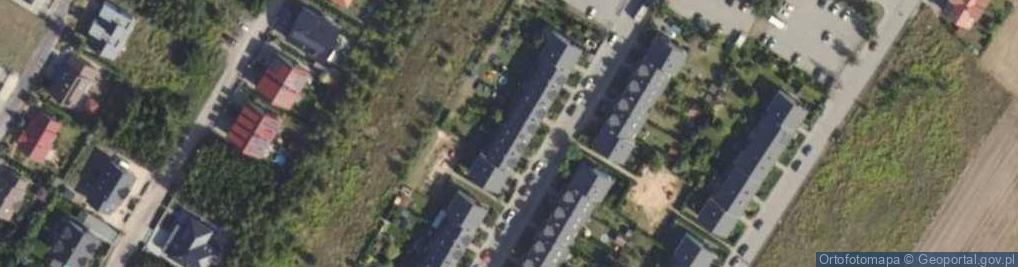 Zdjęcie satelitarne Bebe Rajski Osgród Kombinat