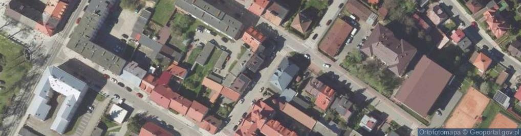 Zdjęcie satelitarne Bęczkowska Bacia