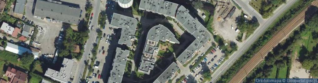 Zdjęcie satelitarne Bernadetta Kowalska Indywidualna Praktyka Lekarska