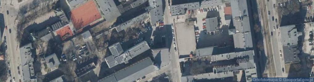 Zdjęcie satelitarne Bespol J Jóźwiak w Kuźnicki