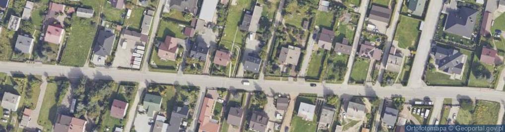 Zdjęcie satelitarne BEST WOOD Łukasz Mortka Mycie dachów Mycie paneli fotowoltaiczny